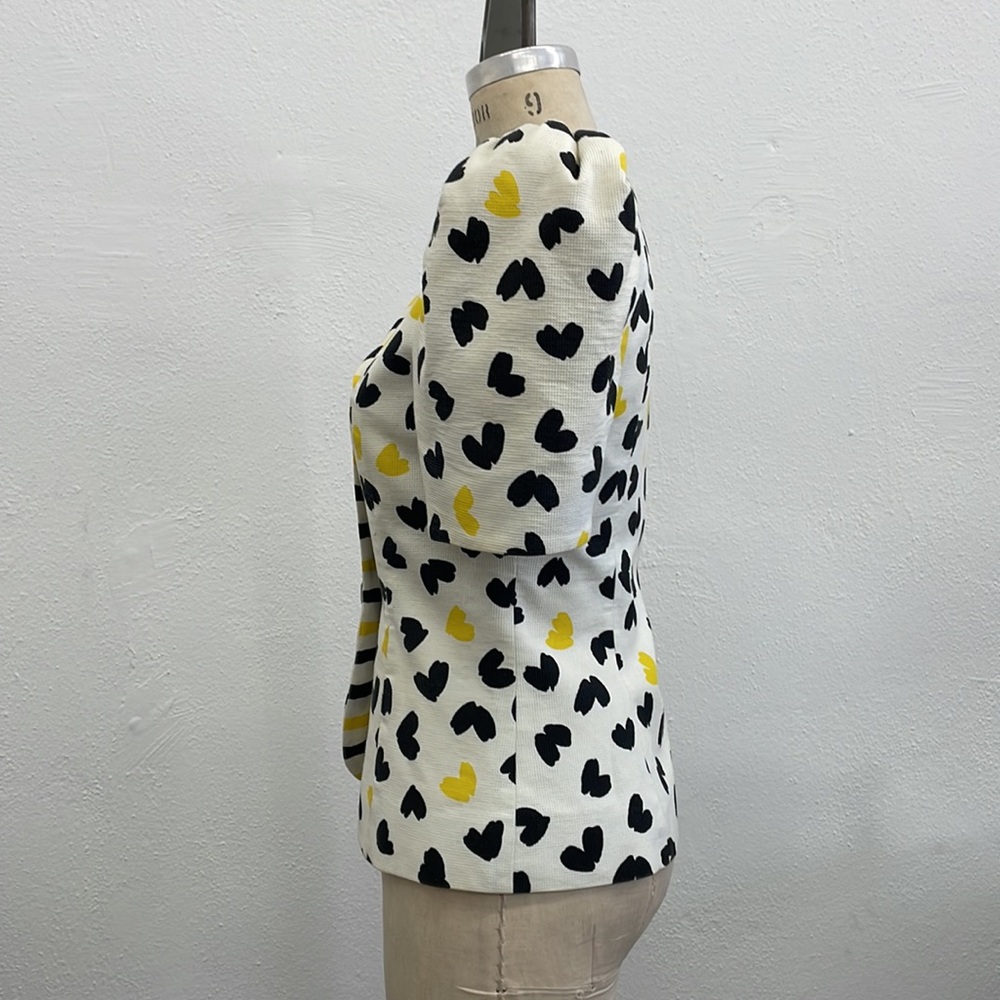 SOLD….Raul Blanco Vintage Puff Sleeve Short Sleeve Jacket - Picture 2 of 9